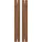 Ekena Millwork Americraft 2-Board (2 Batten) Wood Spaced Board-n-Batten Shutters w/ Z-Bar, ARW102SB207X77BTH, PR ARW102SB207X77BTH - alternate 1